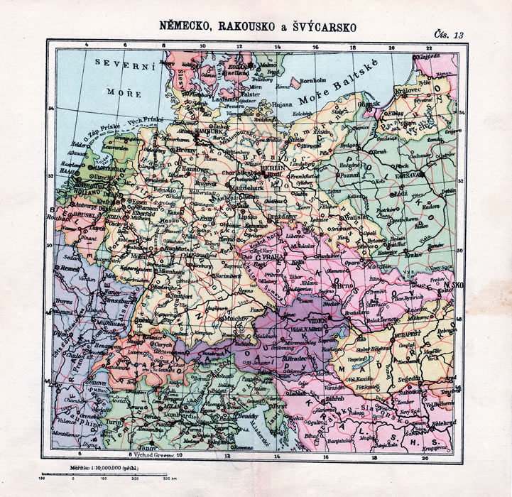 mapa-nemecko-rakousko-svycarsko